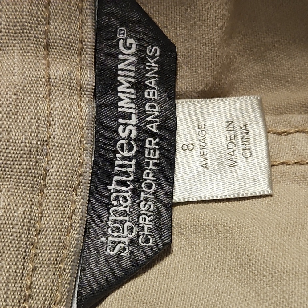Signature Slimming Khaki Pants - Picture 12 of 13